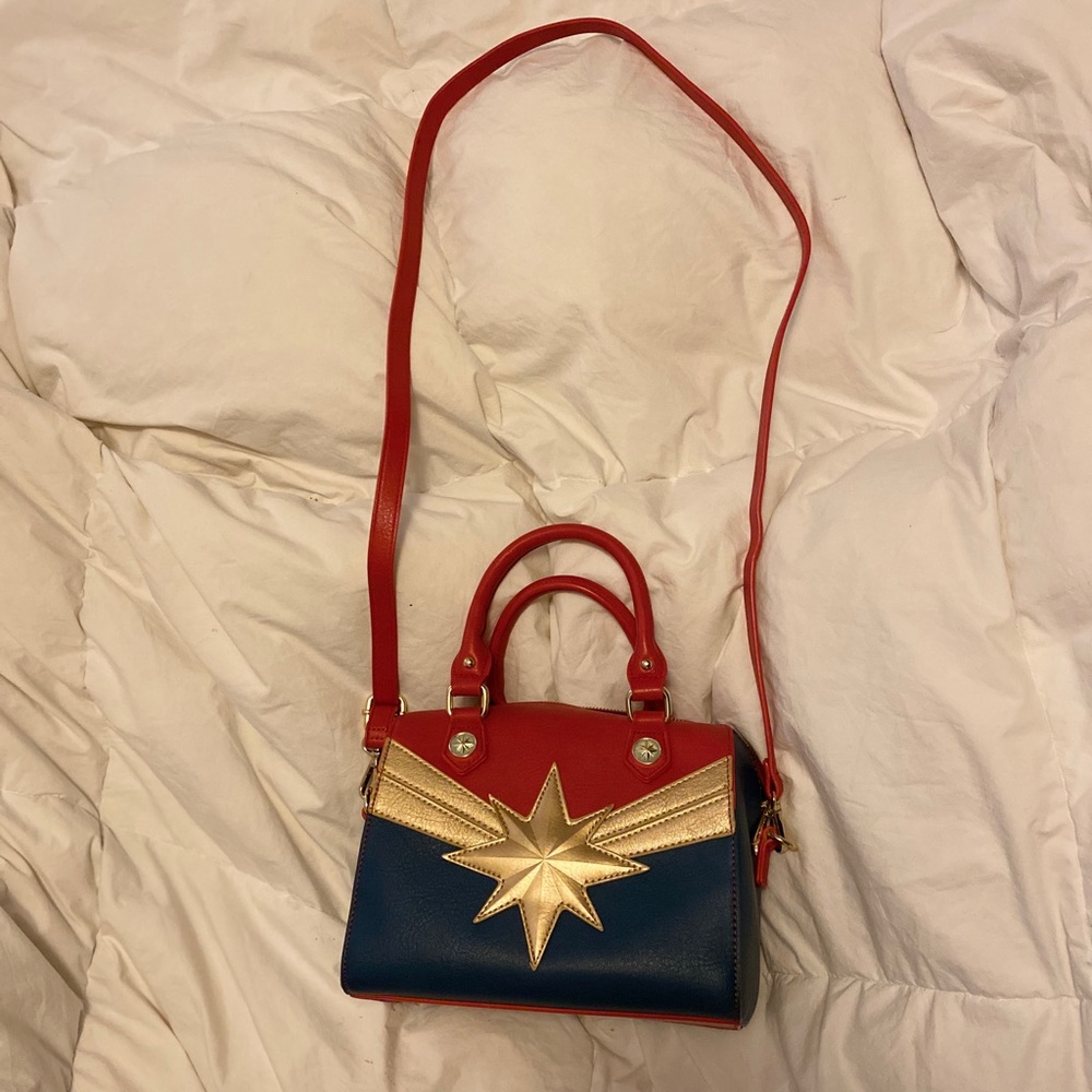 Captain Marvel Loungefly purse